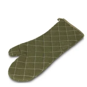 Par guantes de Algodón color verde 13" ZONA CHEF