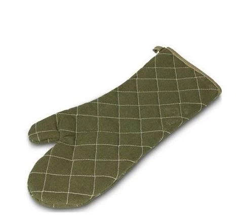 Par guantes de Algodón color verde 13" ZONA CHEF