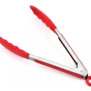 Pinza de Acero c/Punta de Color roja de 7" trv ZONA CHEF