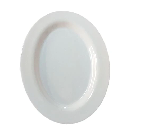 Plato oval #12 melamina blanca Tas ZONA CHEF