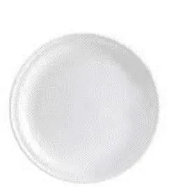 Plato pastelero 6.5" Melamina Blanca Economica TRV ZONA CHEF