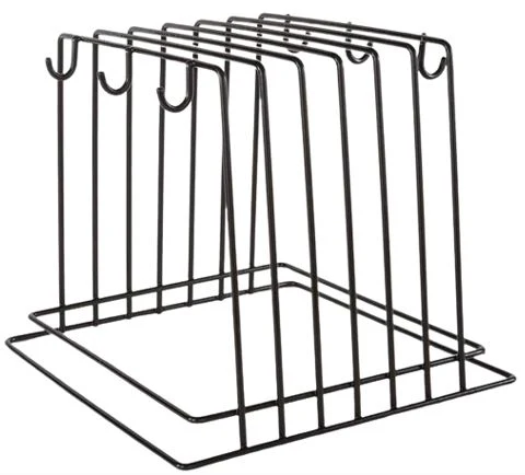 Rack porta tabla metalico color negro CCS ZONA CHEF