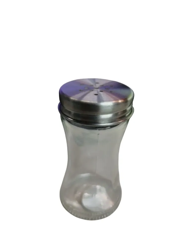 Salero de vidrio Cilindrico 60 ml BH ZONA CHEF