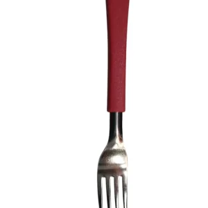 Tenedor de Mesa Rojo Tramontina 12 piezas ZONA CHEF