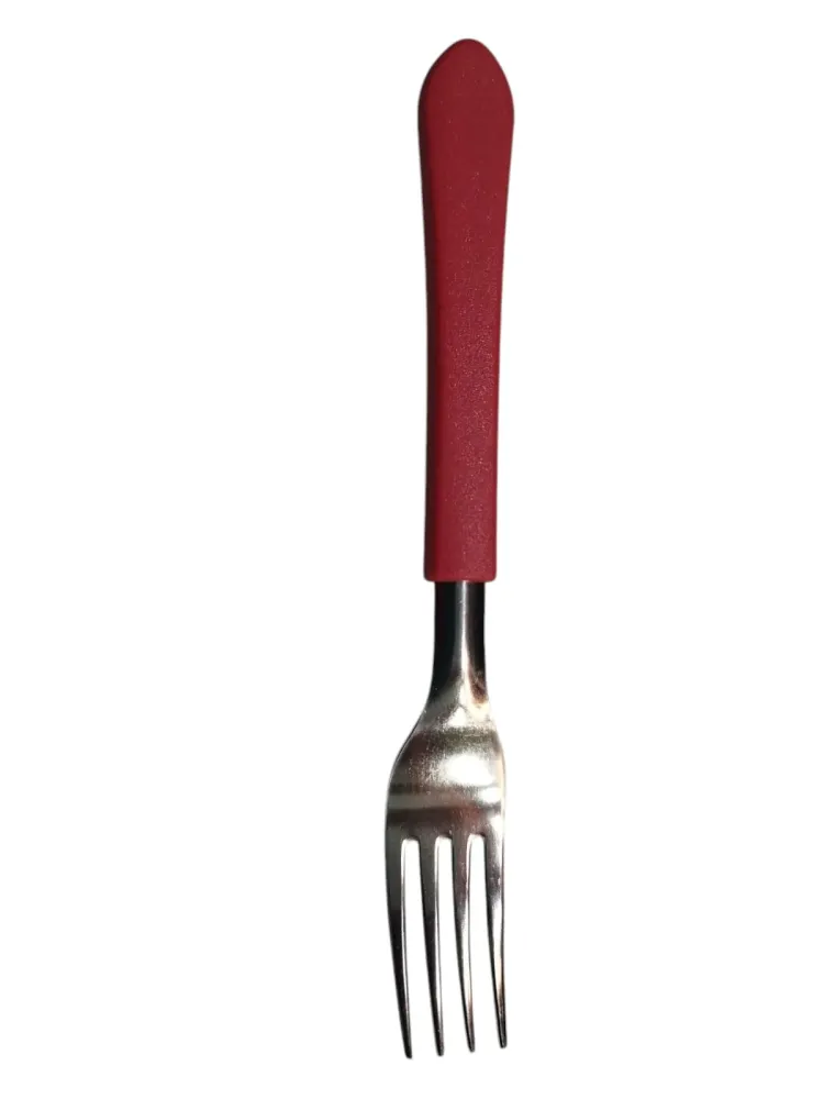 Tenedor de Mesa Rojo Tramontina 12 piezas ZONA CHEF