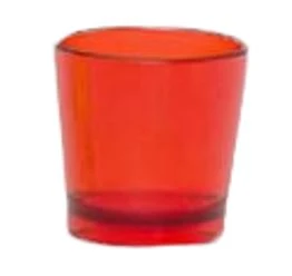 Vaso Tequilero Shot 2 oz Policarbonato Rojo TCP ZONA CHEF