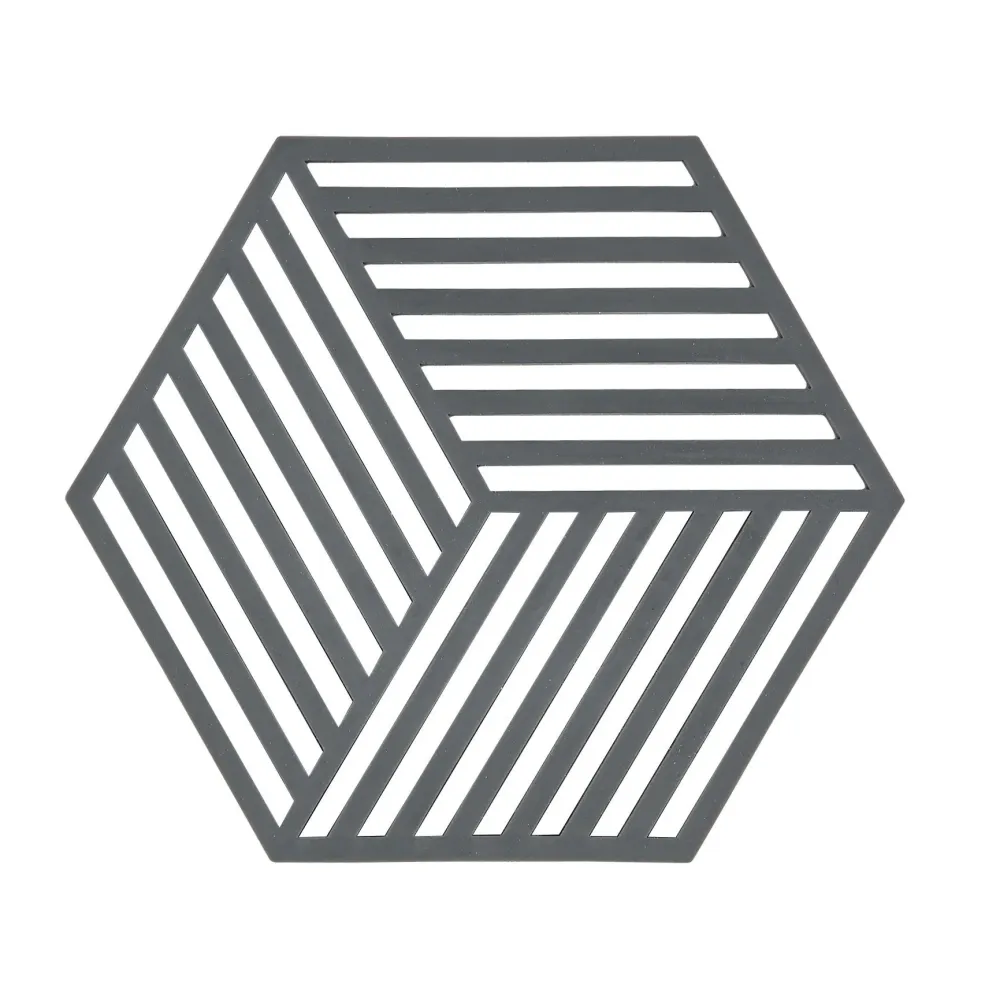 Hexagon Trivet Onderzetter Cool Grey Zone Denmark