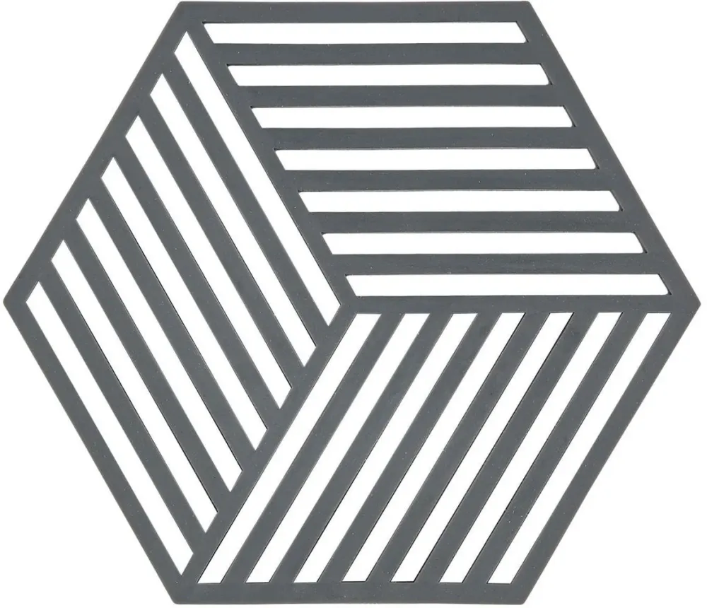 Hexagon Trivet Onderzetter Licht Grijs Zone Denmark