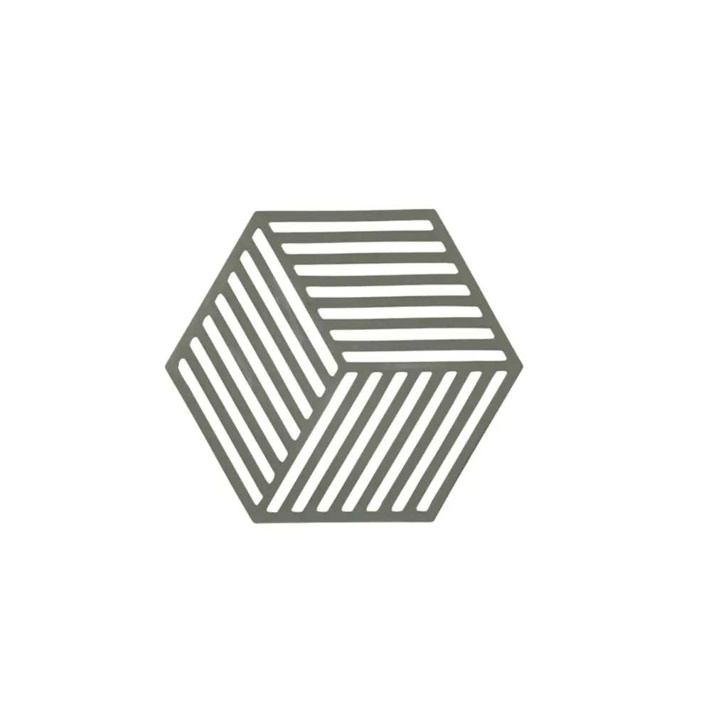Zone Denmark Hexagon Trivet Olijfgroen