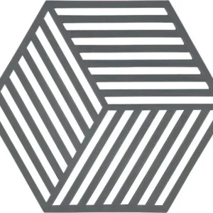 Zone potonderzetter Hexagon grey