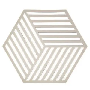 Zone potonderzetter Hexagon warm grey