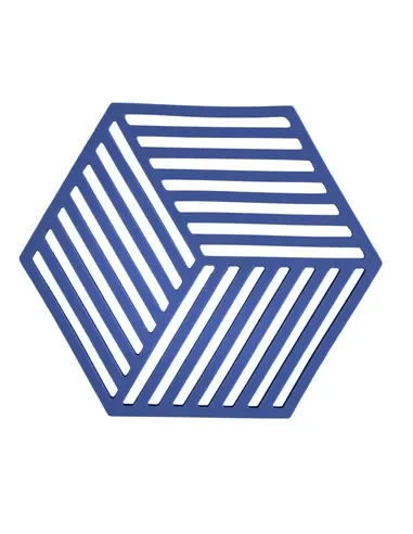 Zone Trivet Hexagon Indigo