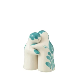 Zout& Peperset Granada Keramiek Wit/Aqua