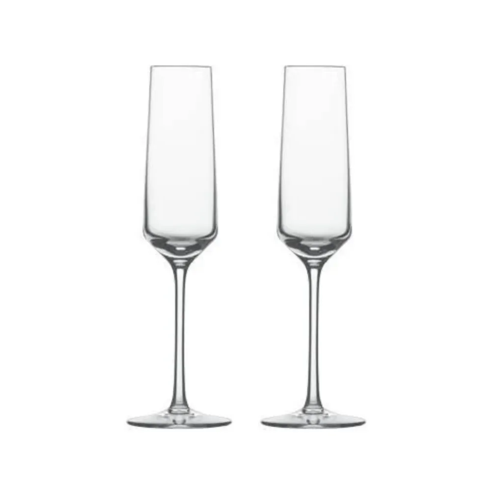 Zwiesel Glas Pure Champagneglas 21,5 cl - Geschenkverpakking 2 glazen