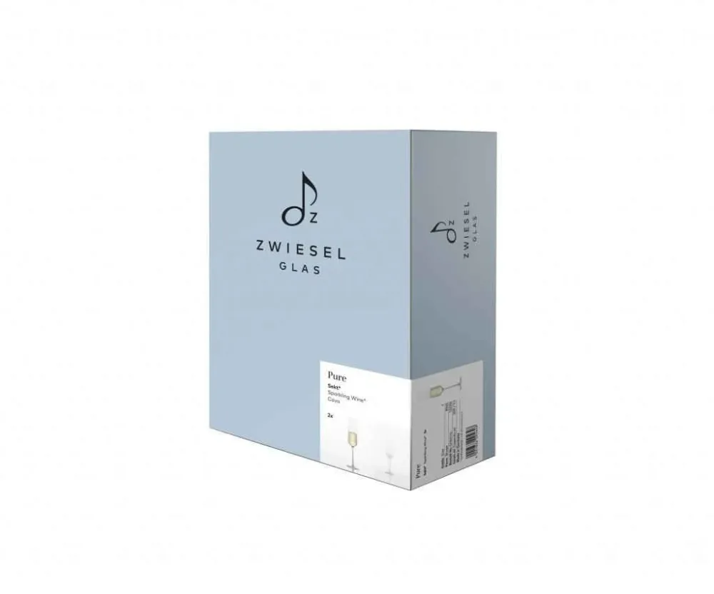 Zwiesel Glas Pure Champagneglas 21,5 cl - Geschenkverpakking 2 glazen