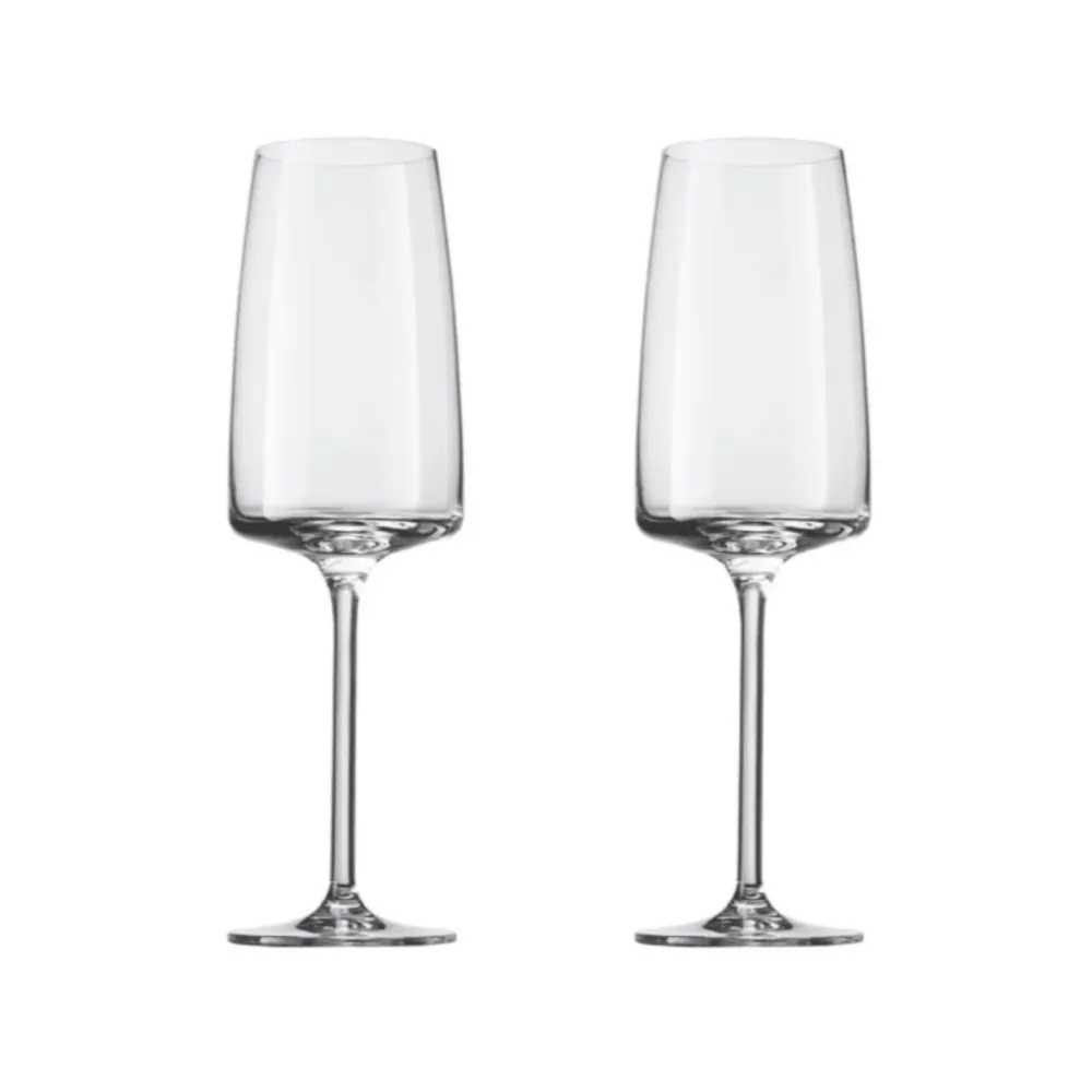 Zwiesel Glas Vivid Senses Champagneglas 38,8 cl - Geschenkverpakking 2 glazen