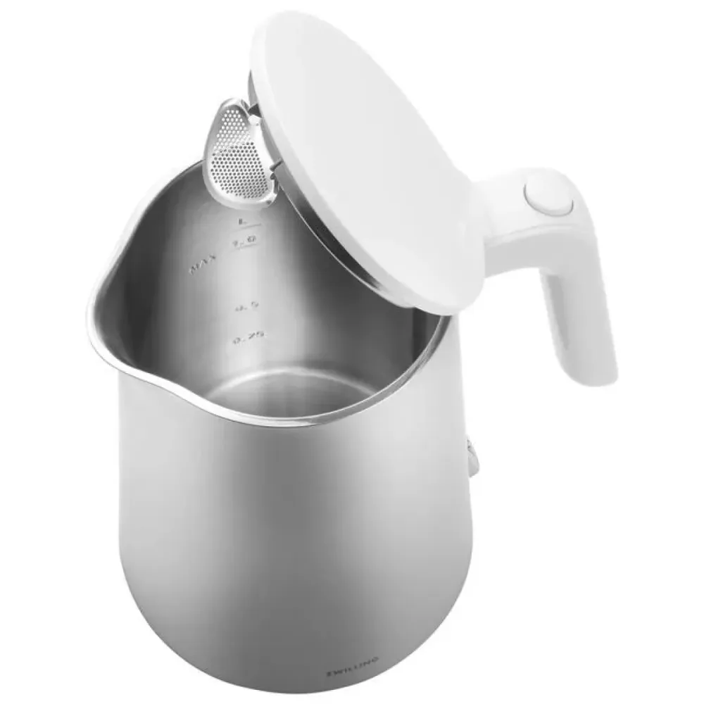 Enfinigy Waterkoker 1 Liter - RVS/Wit Zwilling