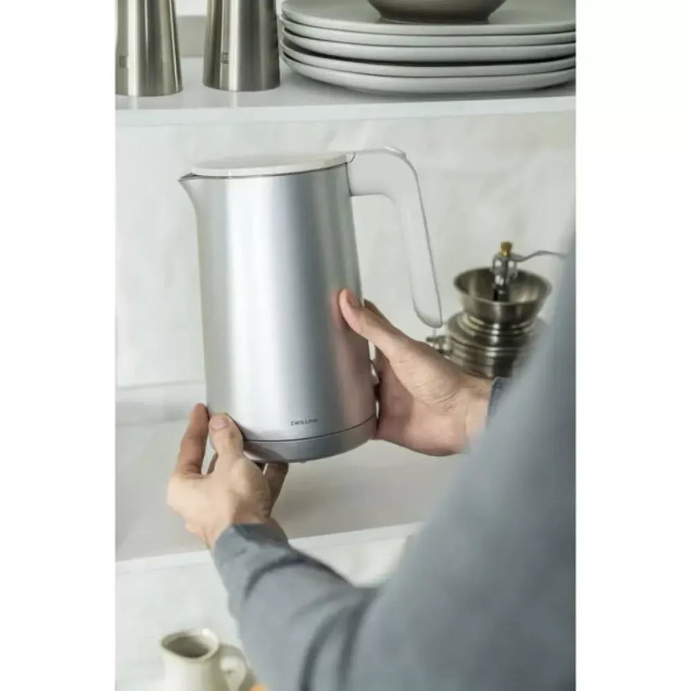 Enfinigy Waterkoker 1 Liter - RVS/Wit Zwilling