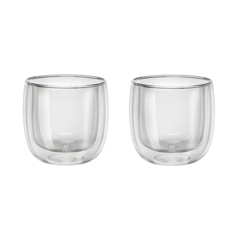 Sorrento Dubbelwandig Glas Thee - set met 2 stuks Zwilling