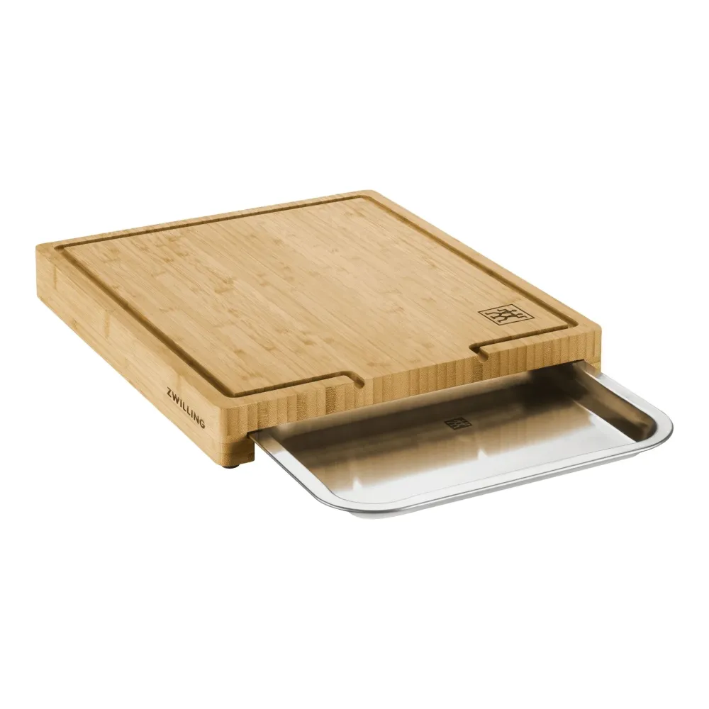 Zwilling BBQ Snijplank met rvs lade