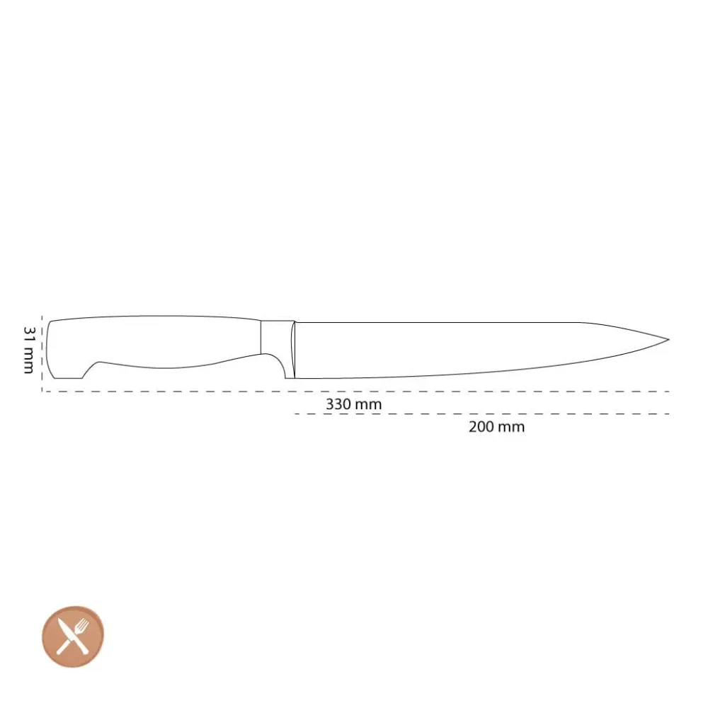 Zwilling - 4 Star Vleesmes 200 mm