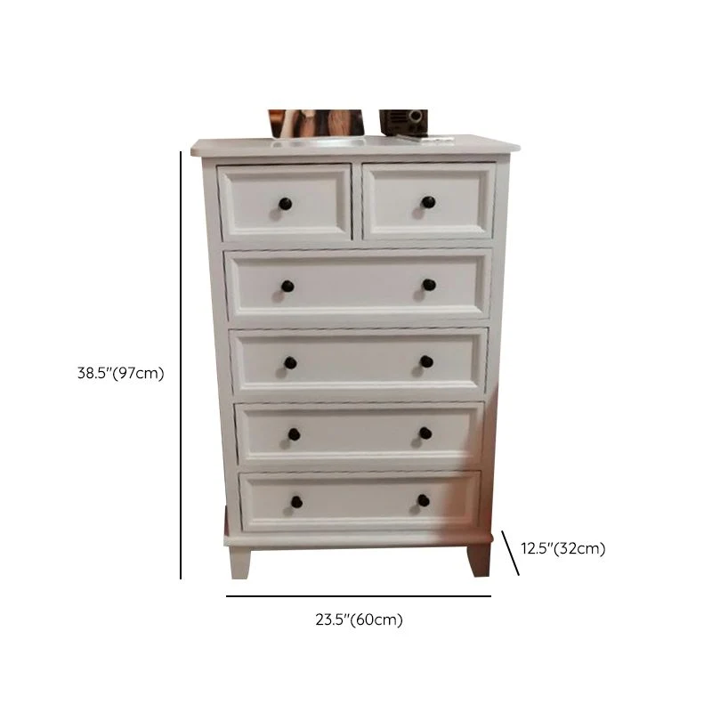 13.8" W Vertical Chest Stevig Wood White Storage Chest Drawers Https