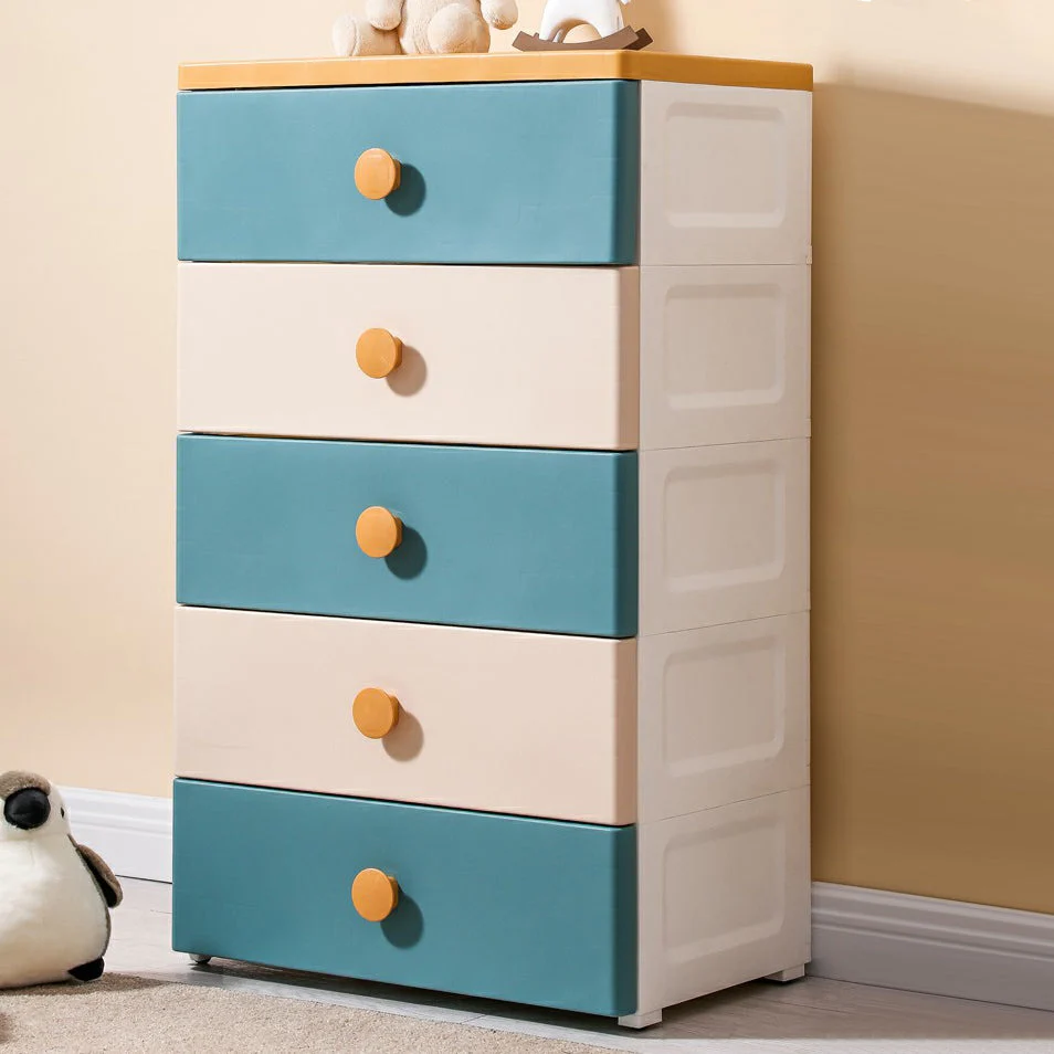5-drawer Storage Cabinet Legs Actueel Non-Hanging Armoire 24l