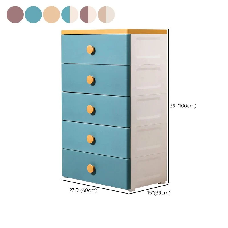 5-drawer Storage Cabinet Legs Actueel Non-Hanging Armoire 24l