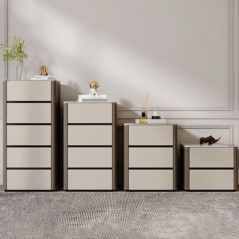 Actueel Storage Chest Dresser Stone Storage Chest 2/3/4/5 Drawers White