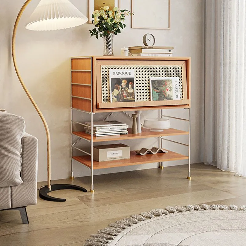 Closed Back Bookcase Modern Style Stevig Wood Bookshelf Shelves 34l