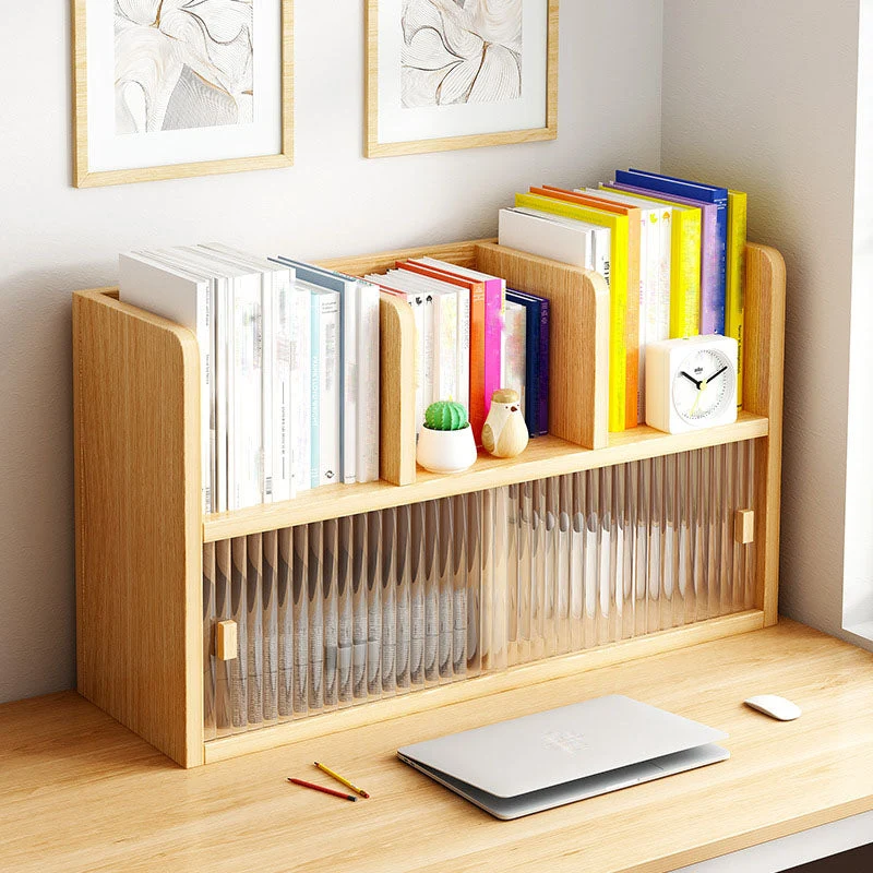 Closed Back Bookshelf Contemporary Stevig Wood Bookcase Doors 28l