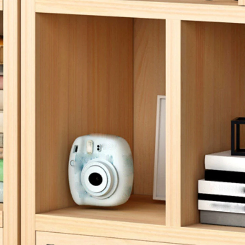 Closed Back Standard Bookshelf Houtsoort Contemporary Bookcase Shelves 39