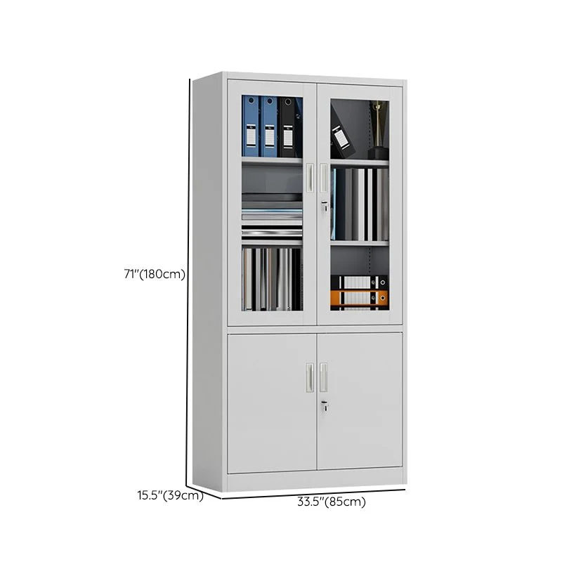 Contemporary Cabinet Glaswerk Vertical Filing Cabinet Storage Shelves