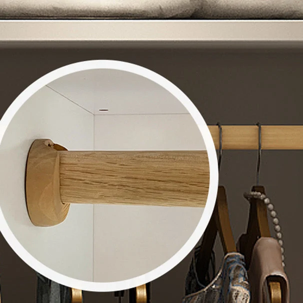 Contemporary Cabinet Sliding Door Engineered Wood Natuurtint Storage Cabinet 55l
