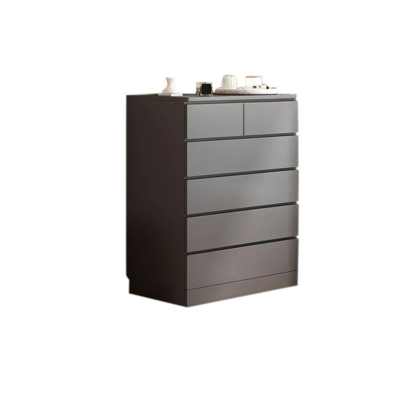 Contemporary Chest Vertical Grijs Storage Chest Drawer Bedroom 24l