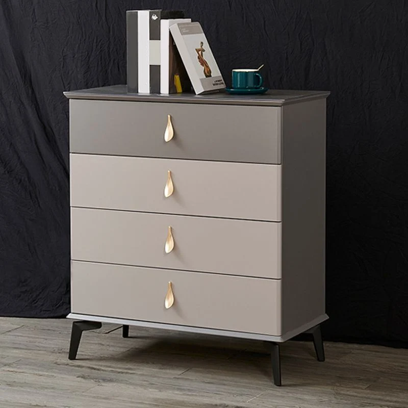 Contemporary Chest Wood Storage Chest Dresser Soft-Close Drawers Https
