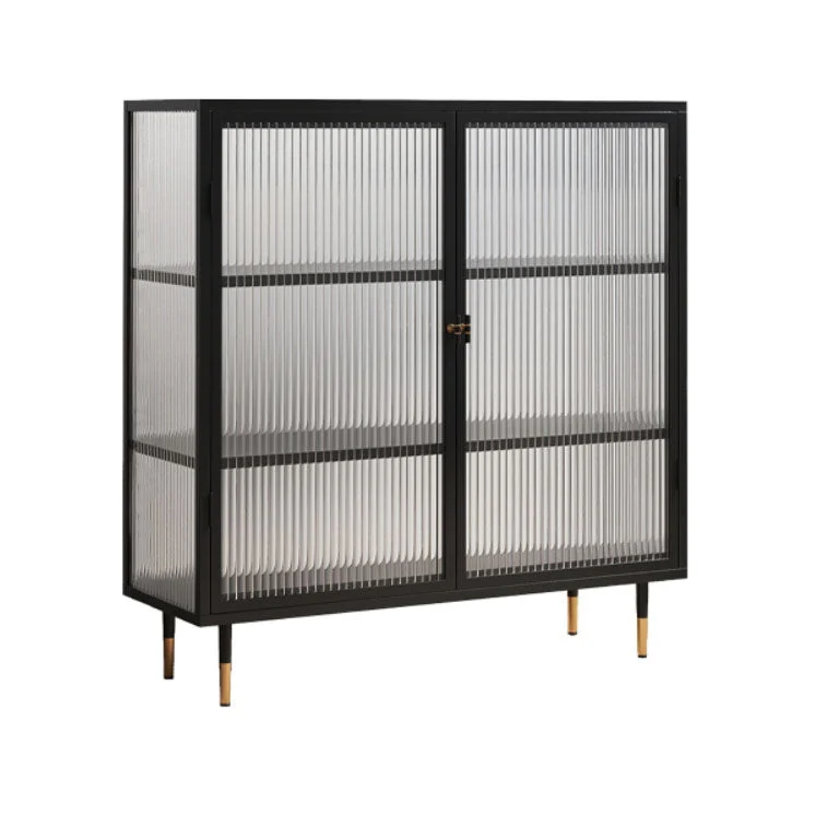 Contemporary China Cabinet Glass Doors Van metaal Storage Cabinet Doors 16l