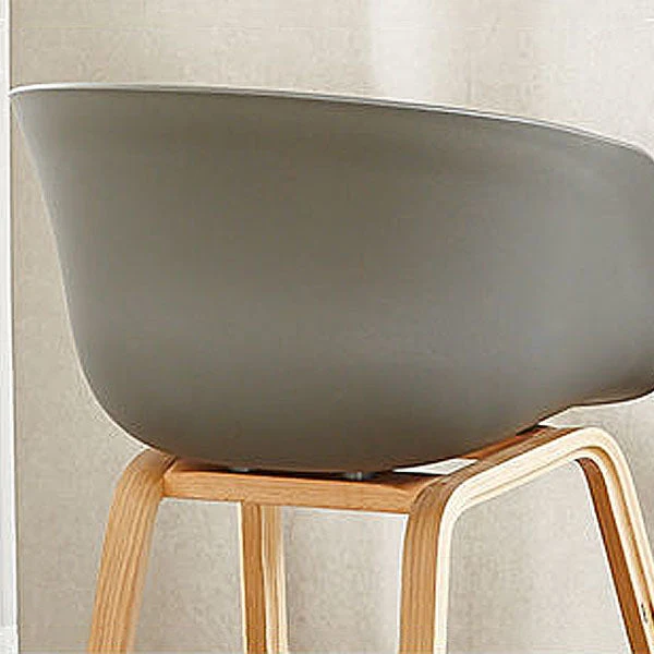 Contemporary Dining Chair Arm Chairs Houtsoort Legs Kitchen Green