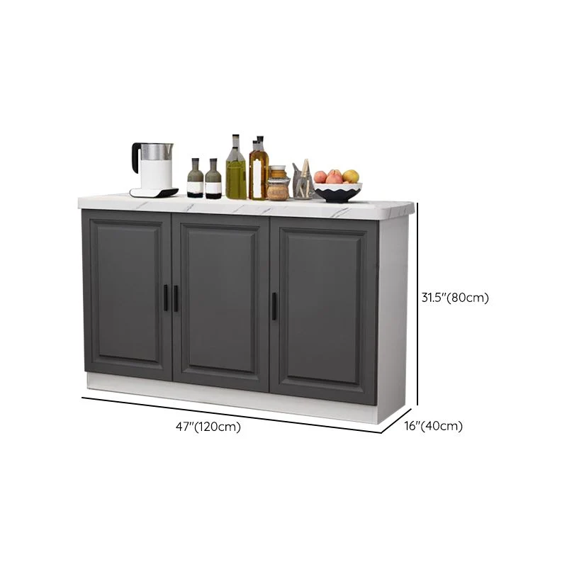 Contemporary Dining Server Dining Room Buffet Server Cabinet Storage 24l