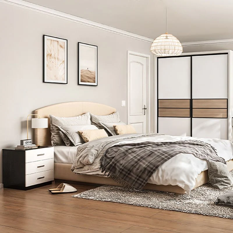 Contemporary Drawers Included Night Table Stevig Wood Nightstand 16l