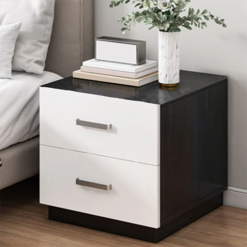 Contemporary Drawers Included Night Table Stevig Wood Nightstand 16l