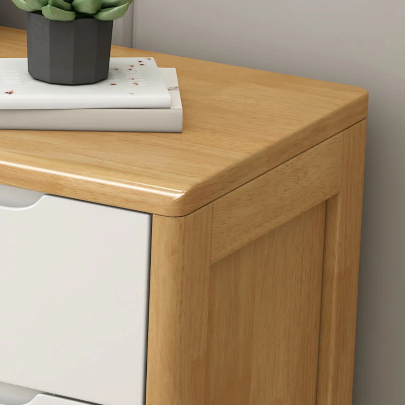Contemporary Dresser Effen Wood Storage Chest Dresser Drawers 31l