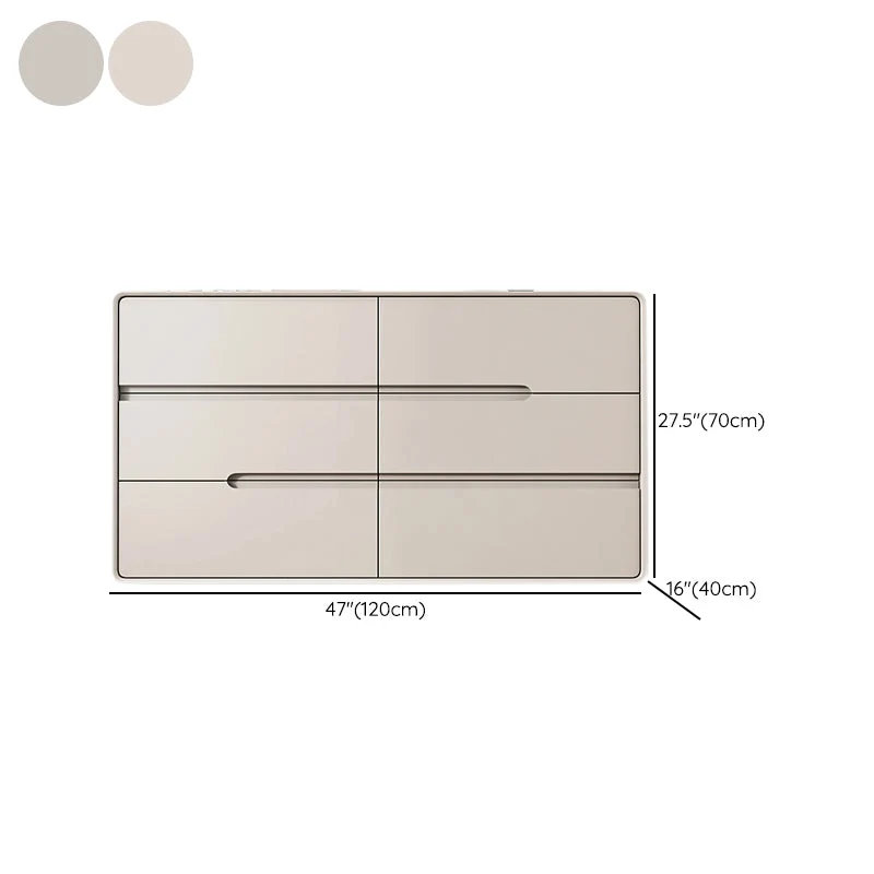 Contemporary Dresser Houtsoort Storage Chest Dresser Drawers 31l