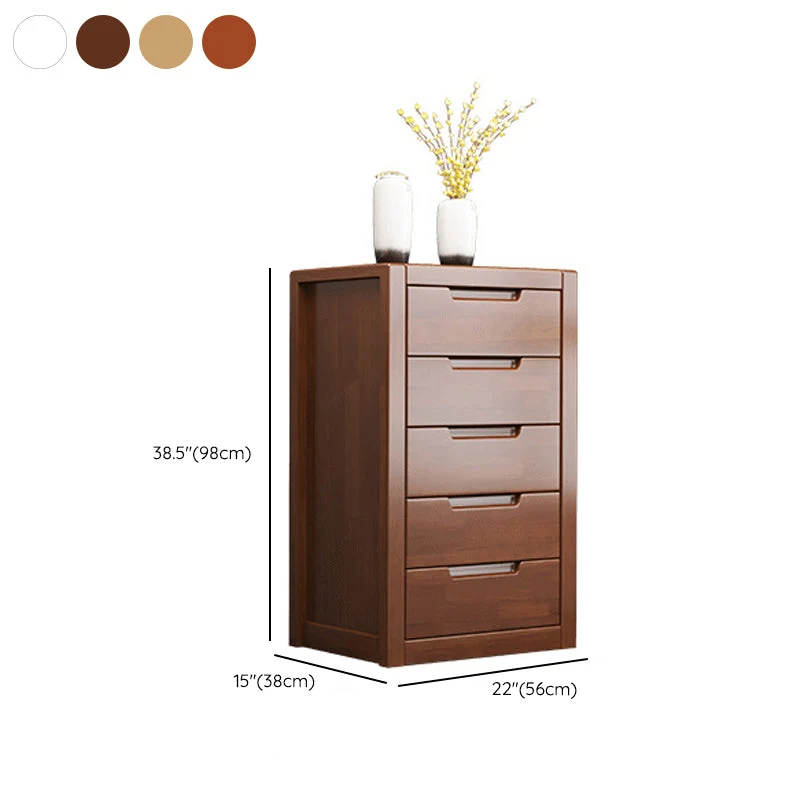 Contemporary Effen Wood Storage Chest Bedroom Chest Drawers