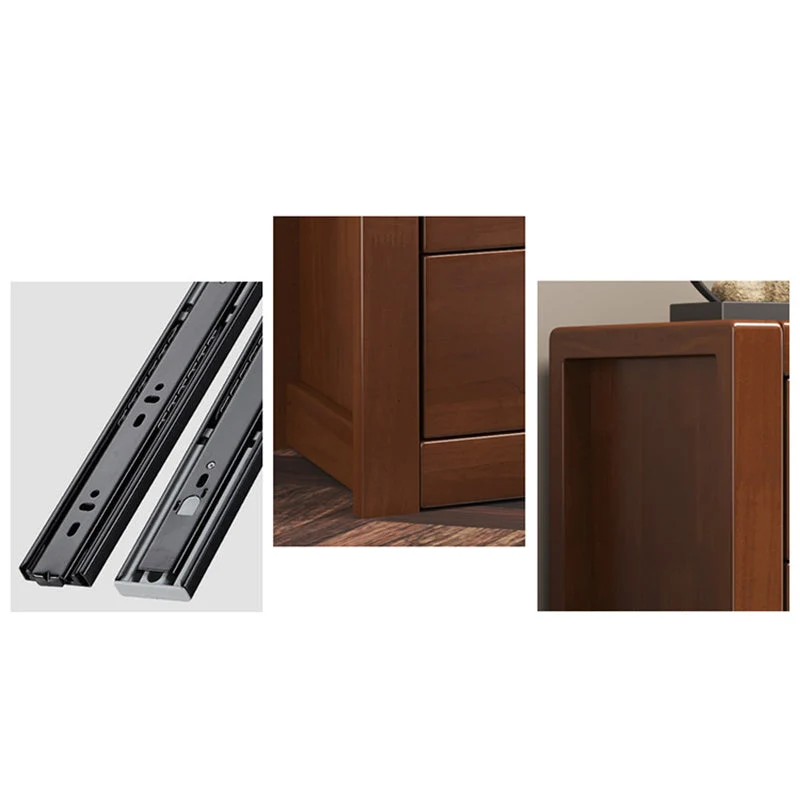 Contemporary Effen Wood Storage Chest Bedroom Chest Drawers