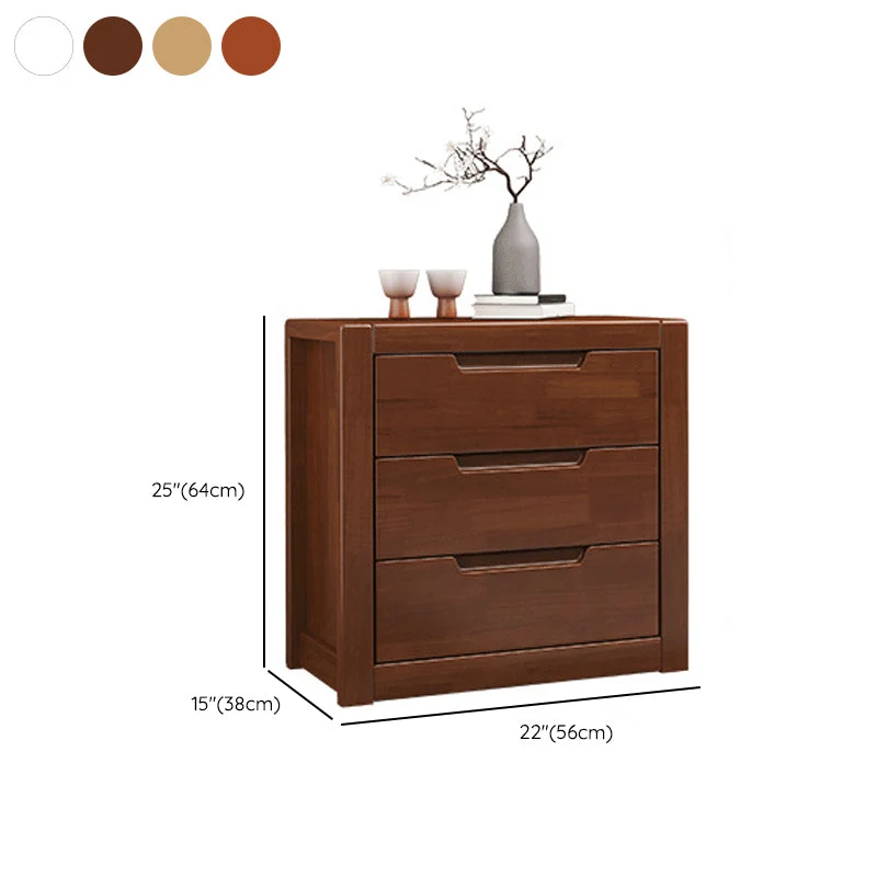 Contemporary Effen Wood Storage Chest Bedroom Chest Drawers