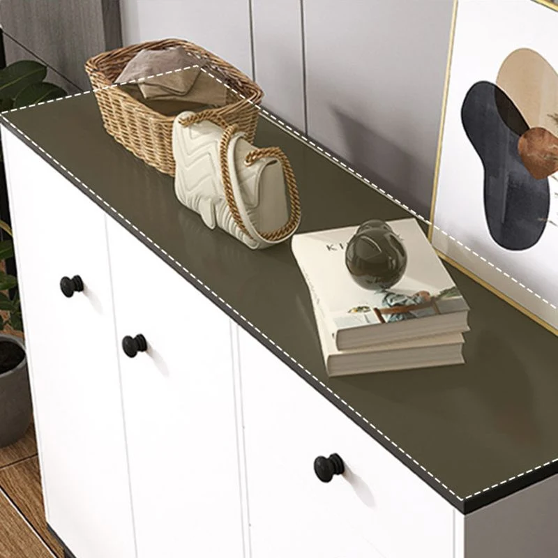 Contemporary Engineered Wood Storage Chest Bedroom Chest Ivoor Drawers 24l