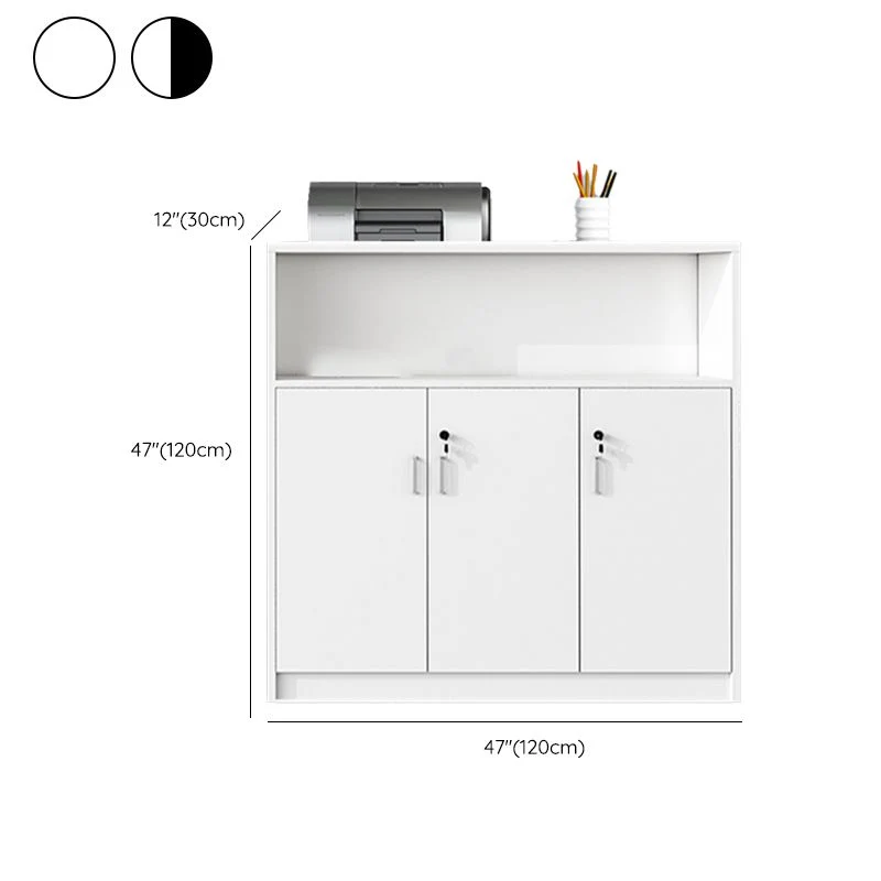 Contemporary File Cabinet Houtsoort Frame Storage Lateral Filing Cabinet 31l