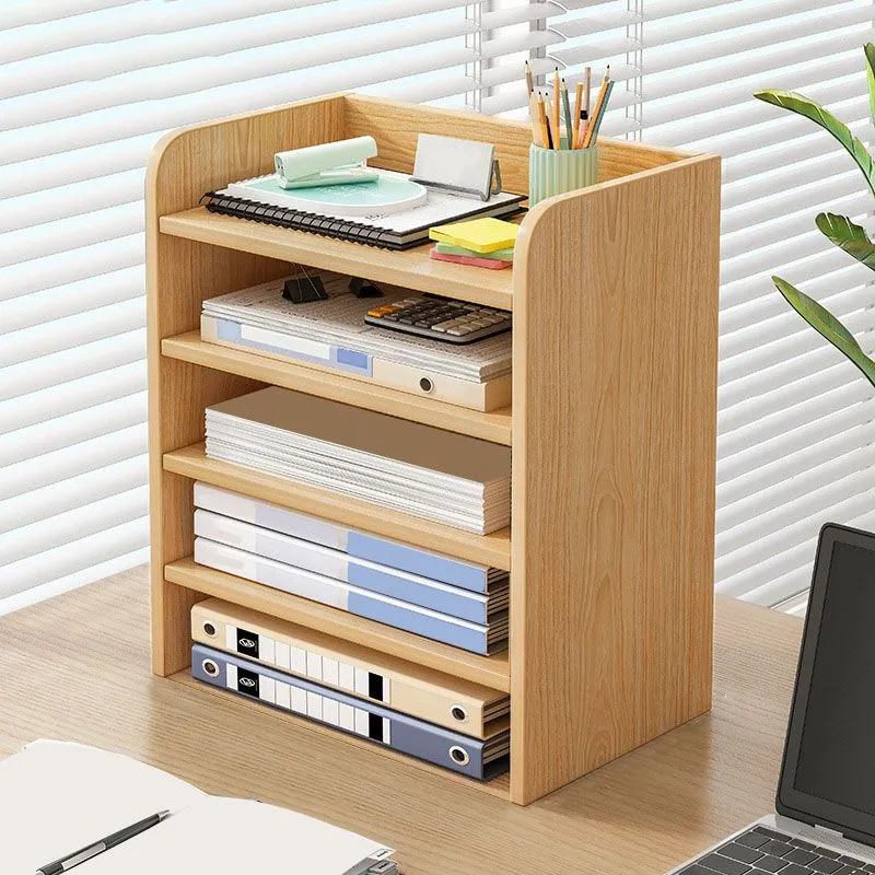 Contemporary File Cabinet Wood Vertical Filing Cabinet Storage Wood