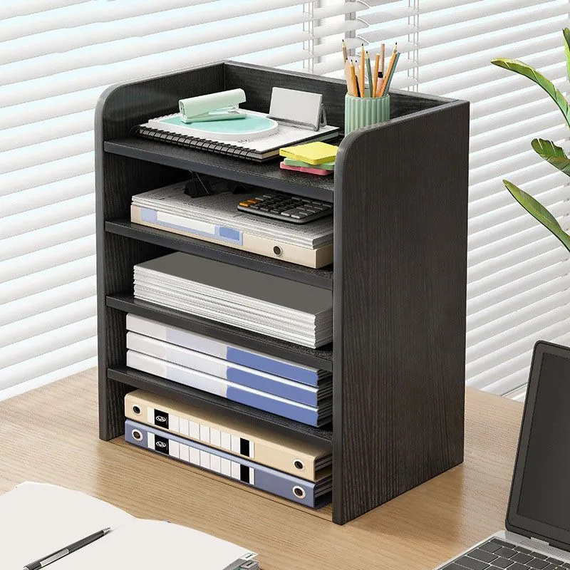Contemporary File Cabinet Wood Vertical Filing Cabinet Storage Wood